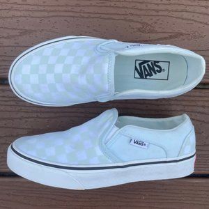 Vans Classic Slip On Checkerboard Sneakers